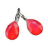 Auskarai „Kristalo Lašas (Royal Red)“ su Swarovski™ kristalais
